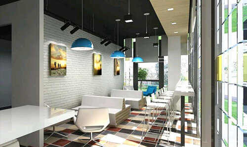 貿(mào)易公司茶水區(qū)設(shè)計(jì)效果圖