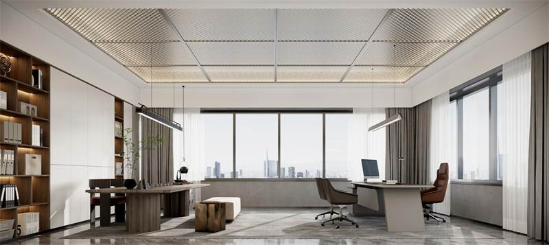 經(jīng)理室設(shè)計(jì)效果圖案例